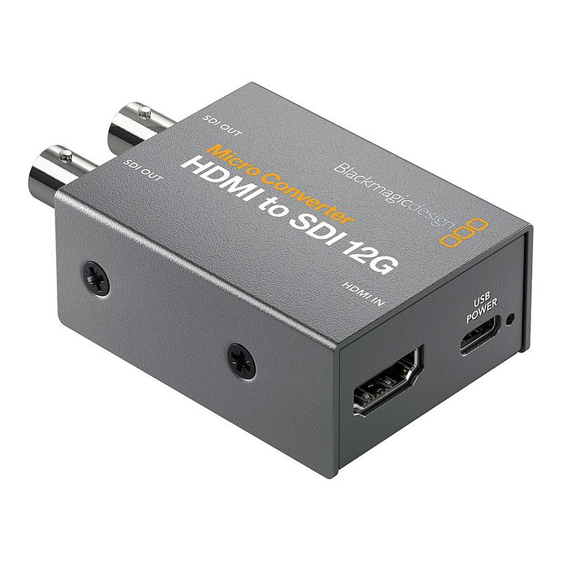 Foto van Blackmagic design micro converter hdmi naar sdi 12g psu