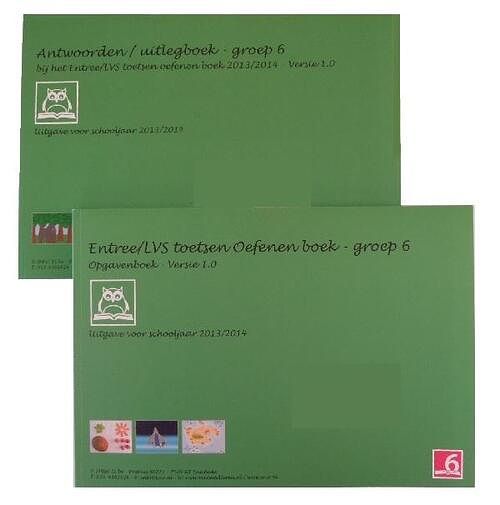 Foto van Entree/lvs toetsen oefenboeken set - o.h.m. sanders - paperback (9789081968270)