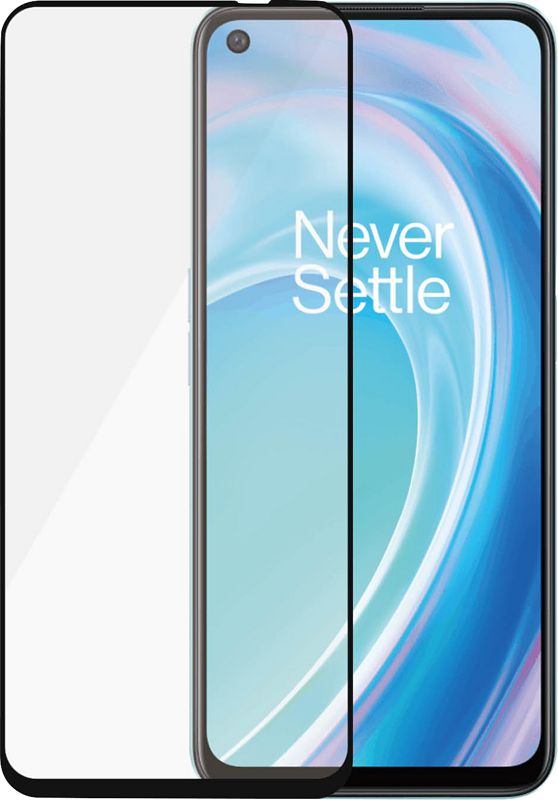 Foto van Panzerglass case friendly oneplus nord ce 2 lite screenprotector glas zwart