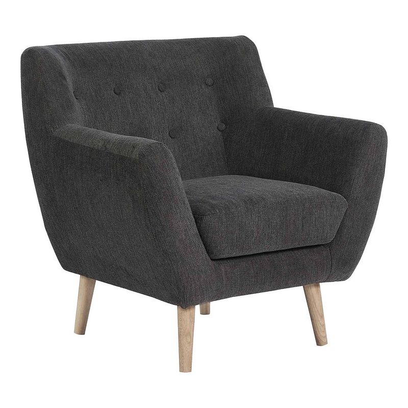 Foto van Monte fauteuil donkergrijs.