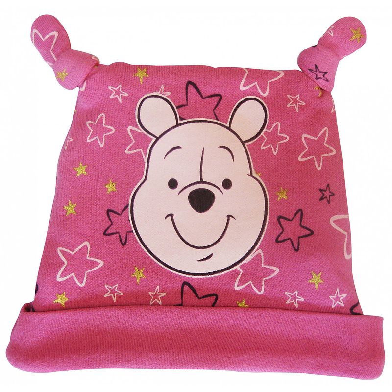 Foto van Disney babymuts winnie meisjes katoen roze one-size