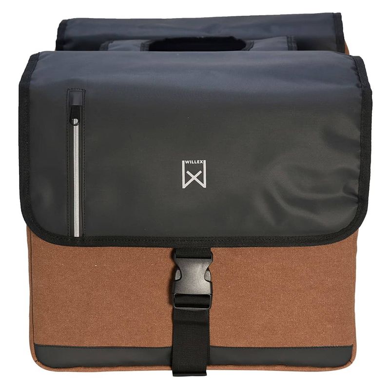 Foto van Willex businesstas dubbel 30 l zwart en bruin