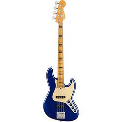 Foto van Fender american ultra jazz bass cobra blue mn met koffer