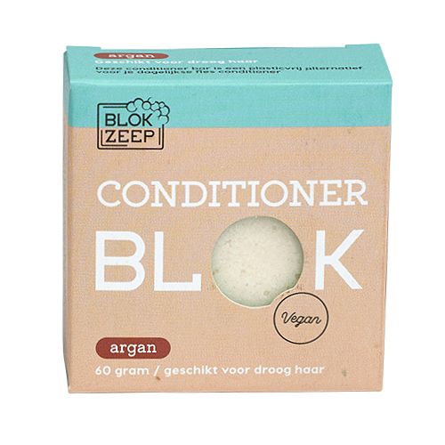 Foto van Blokzeep conditioner bar argan