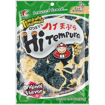 Foto van Tao kae noi tempura seaweed original flavour 40g bij jumbo