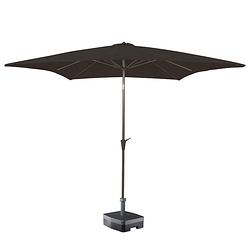 Foto van Kopu® vierkante parasol altea 230x230 cm - antraciet
