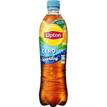 Foto van Lipton ice tea sparkling zero sugar 500ml bij jumbo