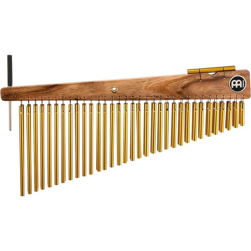 Foto van Meinl ch66hf bar chimes, 66 goudkleurige staafjes