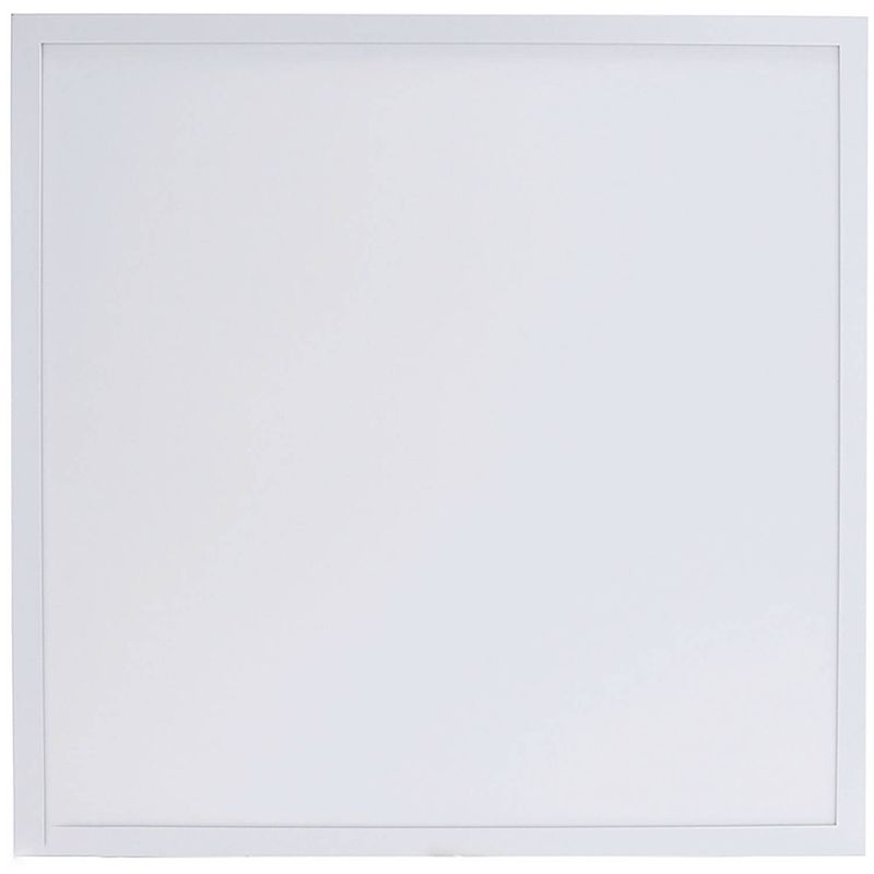 Foto van Led paneel - aigi hyron - 62x62 - aanpasbare kleur cct - 32w - inbouw - vierkant - mat wit - aluminium - flikkervrij