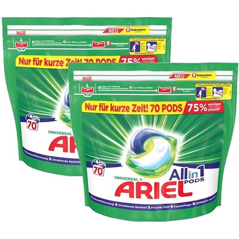 Foto van Ariel prof allin1 pods regular - voordeelverpakking - 140 wasbeurten