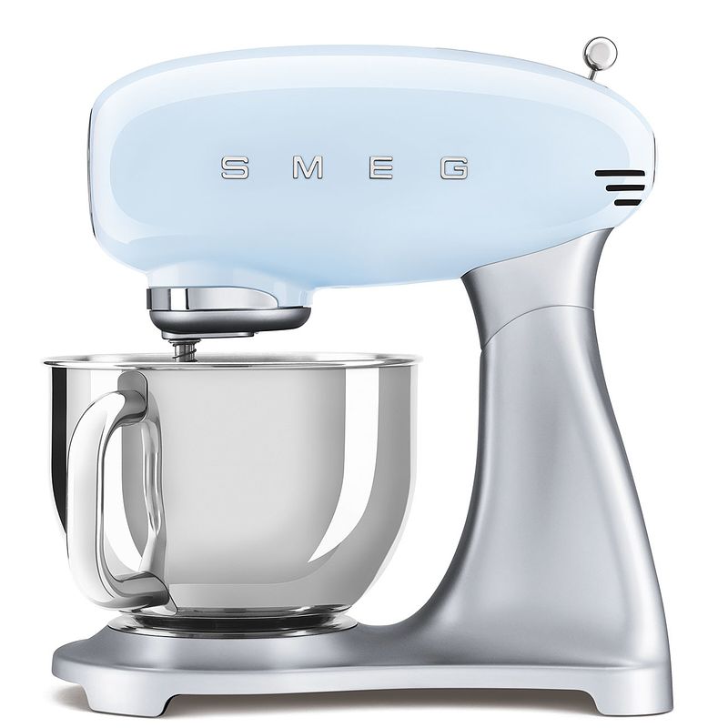 Foto van Smeg smf02pbeu keukenmachine blauw