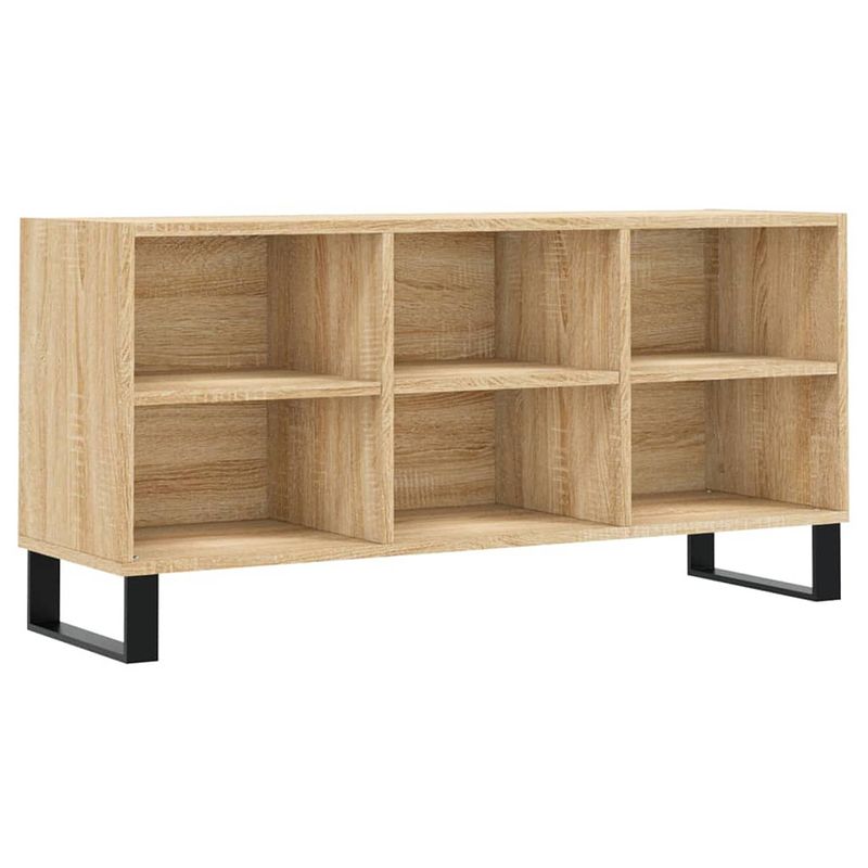 Foto van Vidaxl tv-meubel 103,5x30x50 cm bewerkt hout sonoma eikenkleurig