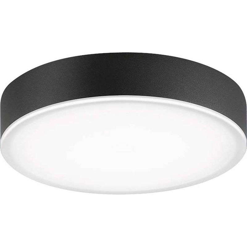 Foto van Trilux 6459251 onplana d09 #6459251 led-plafondlamp led zonder 23 w antraciet