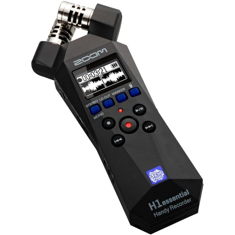 Foto van Zoom h1essential stereo handheld recorder met 32-bit float