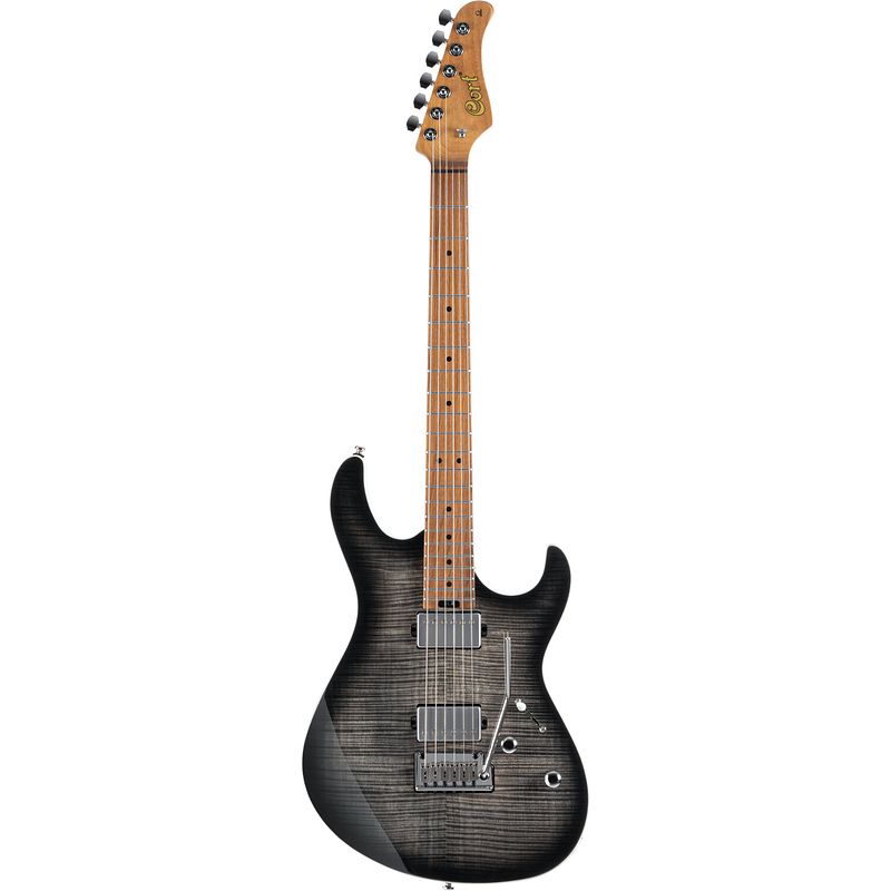 Foto van Cort g290 fat ii trans black burst elektrische gitaar