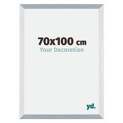 Foto van Fotolijst 70x100cm aluminium geborsteld mdf mura