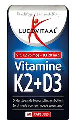 Foto van Lucovitaal vitamine k2 + d3 capsules
