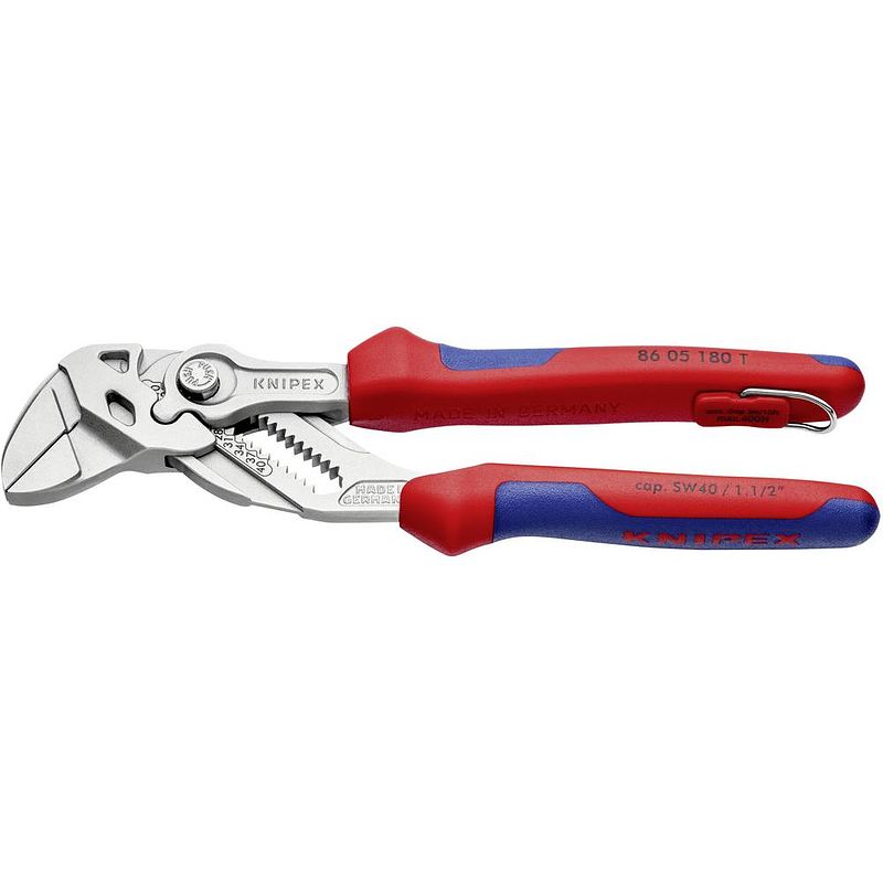 Foto van Knipex 86 05 180 t sleuteltang 35 mm 180 mm