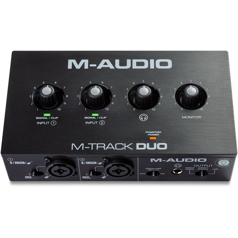Foto van M-audio m-track duo audio interface