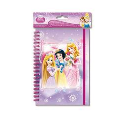 Foto van Disney notitieboekje princess junior a5 papier paars