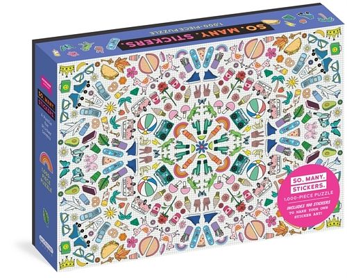 Foto van So. many. stickers. 1,000-piece puzzle - puzzel;puzzel (9781523515226)