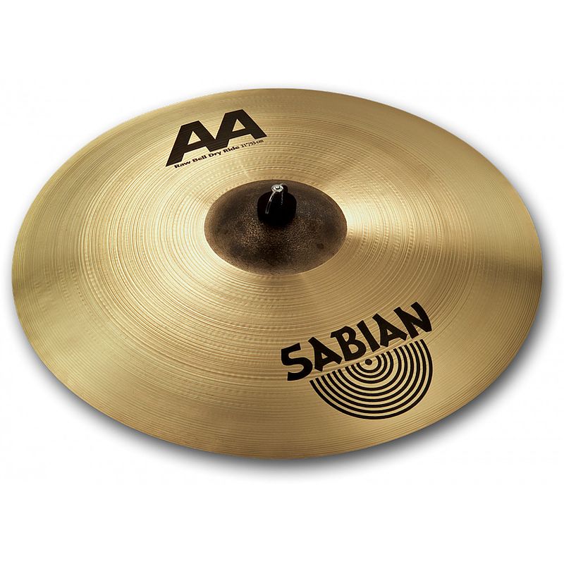 Foto van Sabian aa 21 inch raw bell dry ride bekken