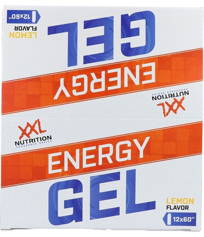 Foto van Xxl nutritionenergy gel lemon flavor 12 pack