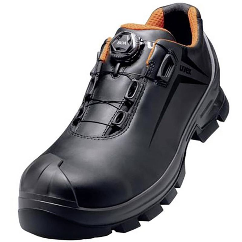 Foto van Uvex 6531 6531240 lage veiligheidsschoenen s3 schoenmaat (eu): 40 zwart/oranje 1 paar