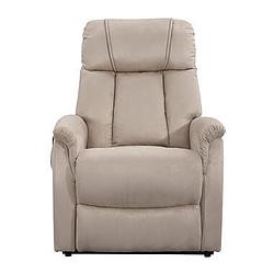 Foto van Relaxfauteuil colorado - sta-op - beige - leen bakker