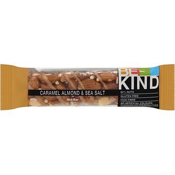 Foto van Bekind notenreep glutenvrij karamel amandel zeezout single bij jumbo