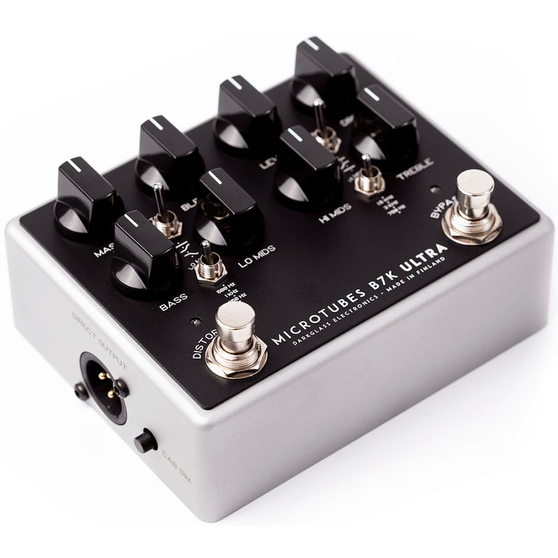 Foto van Darkglass microtubes b7k ultra v2 aux preamp en bas distortion