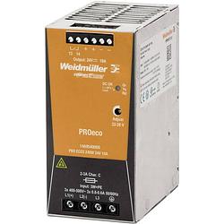 Foto van Weidmüller pro eco3 240w 24v 10a din-rail netvoeding 12 v/dc 10 a 240 w 1 x