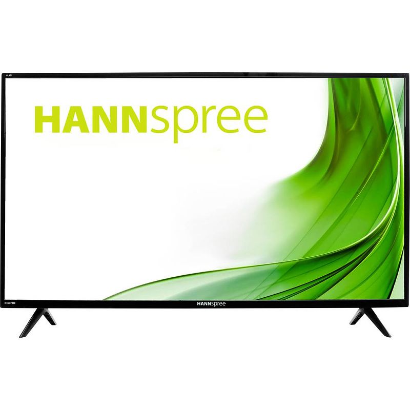 Foto van Hannspree hl407upb led-monitor 100.3 cm (39.5 inch) energielabel e (a - g) 1920 x 1080 pixel full hd 8.5 ms vga, hdmi, usb 2.0, audio-line-in va led