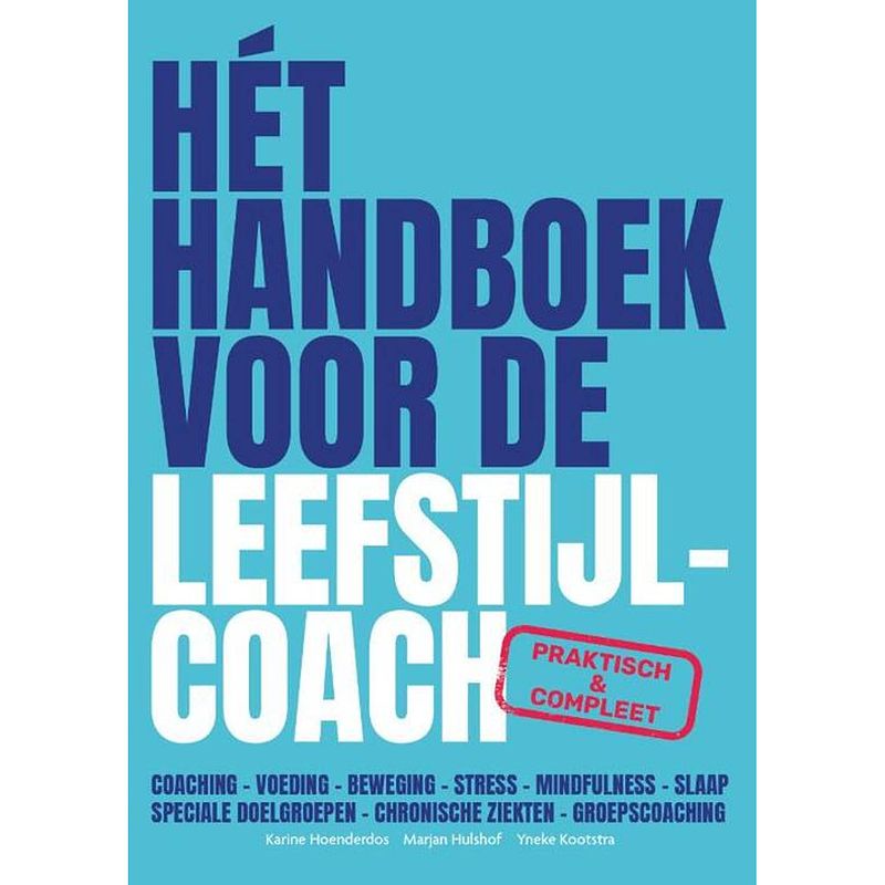 Foto van Het handboek voor de leefstijlcoach