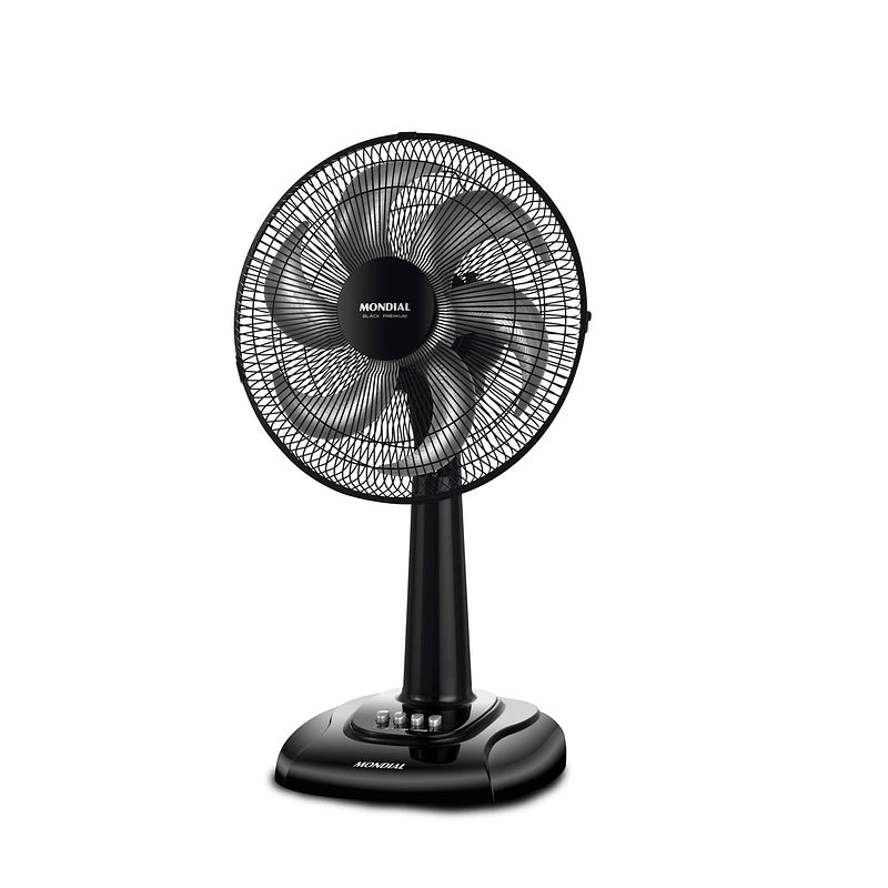 Foto van Mondial black premium turbo ventilator ø30 cm