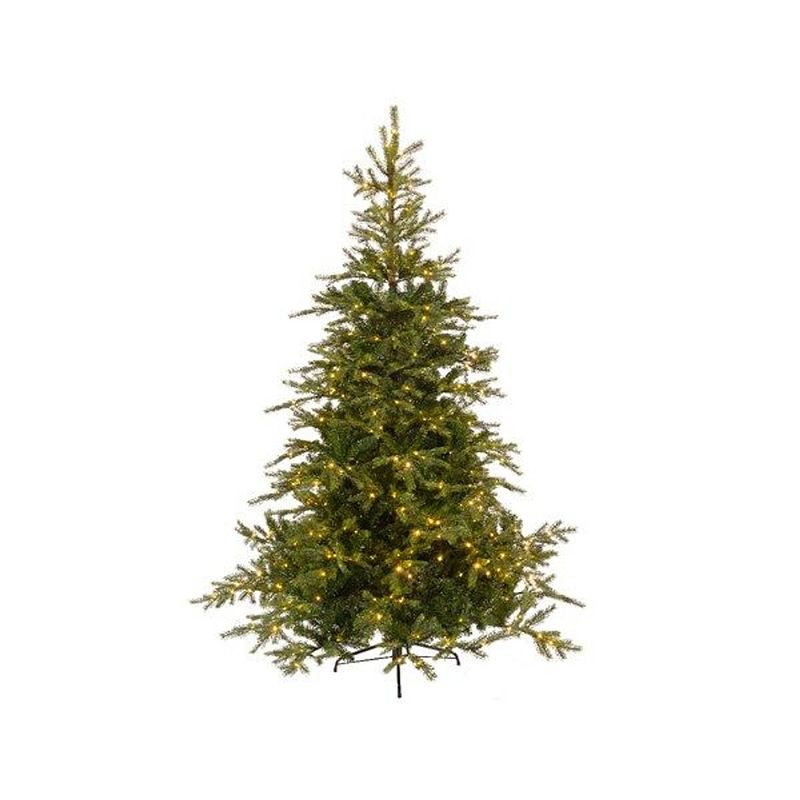 Foto van Decoris - grandis fir prelit kunstkerstboom ii h180cm d110 cm