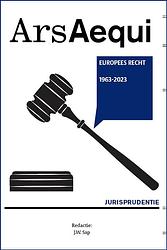 Foto van Jurisprudentie europees recht 1963-2023 - paperback (9789493199798)