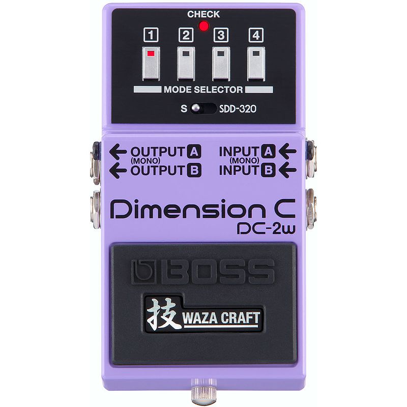 Foto van Boss dc-2w dimension c waza craft chorus-pedaal