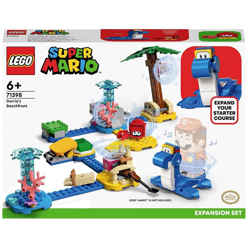 Foto van 71398 lego® super mario™ dorries strandterrein - uitbreidingsset