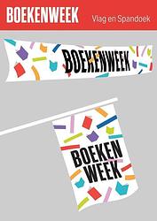 Foto van Boekenweek 2024 vlag en spandoek - pakket (9789059654266)