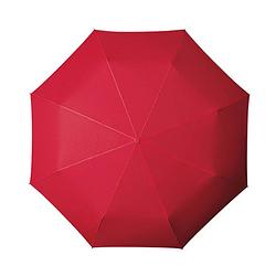 Foto van Paraplu opvouwbaar handopening paraplu - stevig paraplu met diameter van 100 cm - rood
