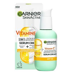 Foto van Garnier 2-in1 serum cream vitamine c spf25