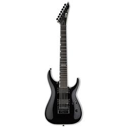 Foto van Esp ltd deluxe mh-1007et evertune black 7-snarige gitaar