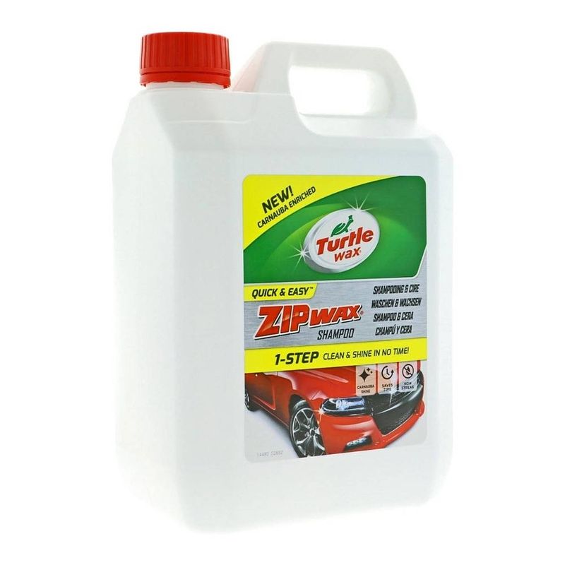 Foto van Turtle wax 52882 zip wax shampoo 2,5 l