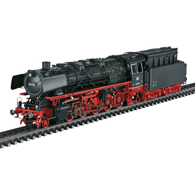 Foto van Märklin 39889 h0 goederentrein-stoomlocomotief 44 1315 van de db