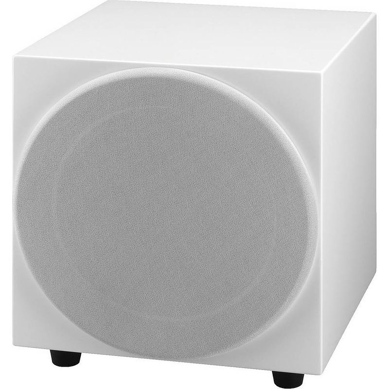 Foto van Monacor esub-8f/ws hifi subwoofer wit 90 w 30 hz - 250 hz