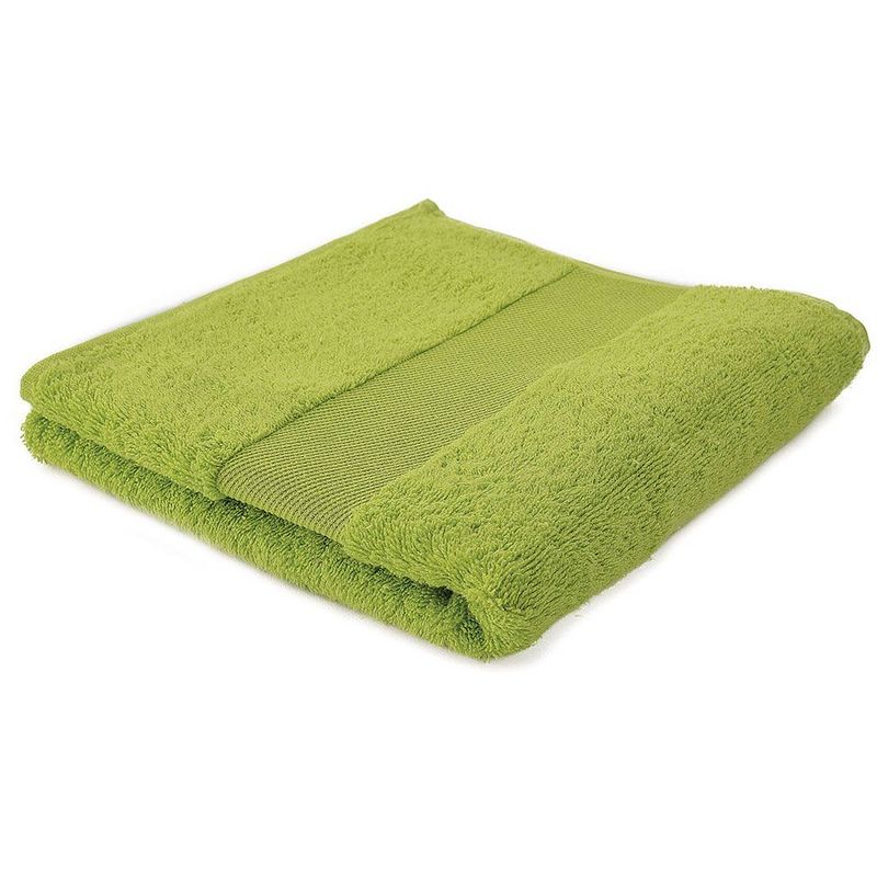 Foto van Arowell badhanddoek badlaken 100 x 50 cm - 500 gram - lichtgroen - 1 stuks