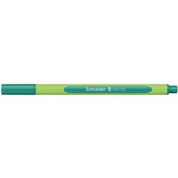 Foto van Schneider fineliner line-up 0,4 mm 16 cm rubber appelgroen/groen