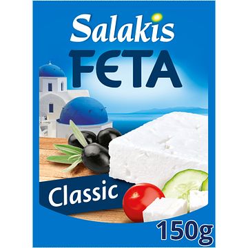 Foto van Salakis classic greek feta kaas 48+ 150g bij jumbo