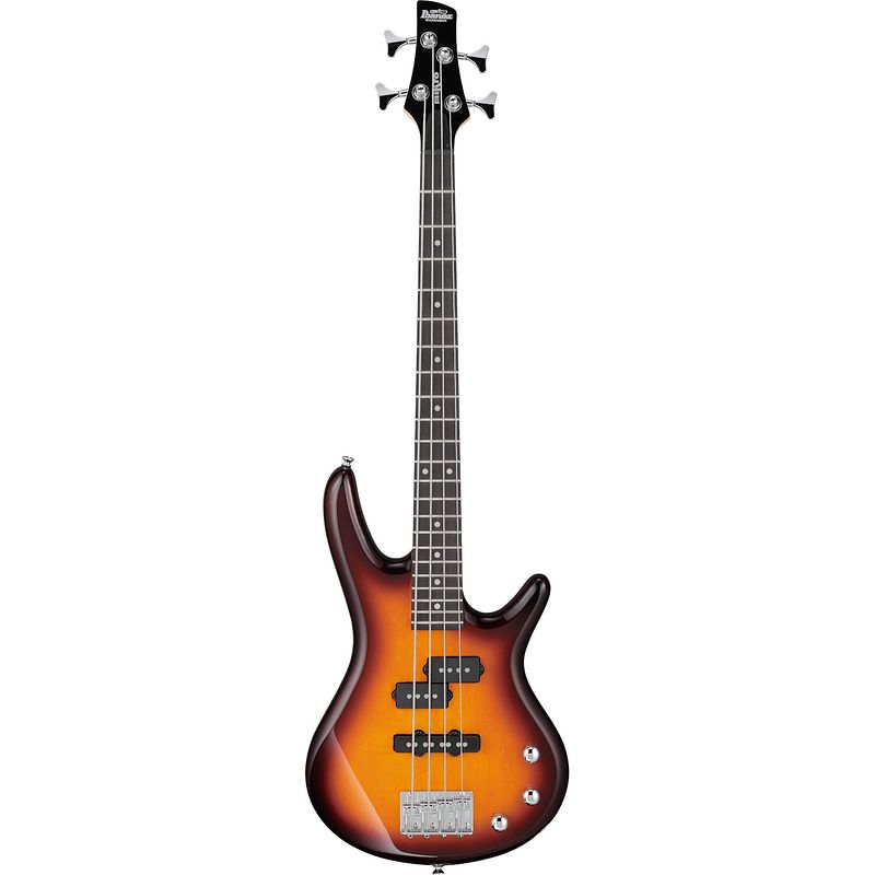 Foto van Ibanez gsrm20 mikro brown sunburst elektrische basgitaar